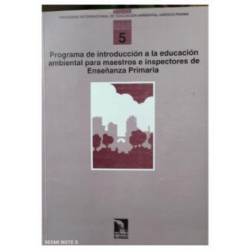 PROGRAMA DE INTRODUCCION A LA EDUCACION AMBIENTAL PARA MAESTR