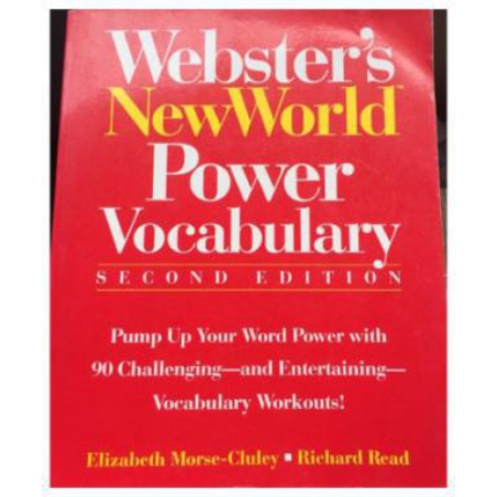 WEBSTER NEW WORL POWER VOCABULARY
