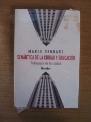 SEMANTICA DE LA CIUDAD Y EDUCACION