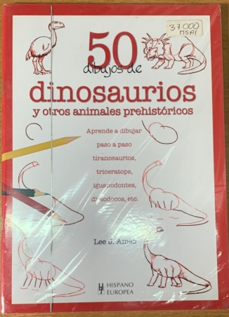 50 DIBUJOS DE DINOSAURIOS Y OTROS ANIMALES PREHISTORICOS