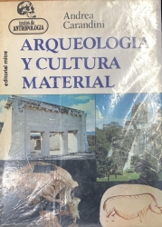 ARQUEOLOGIA Y CULTURA MATERIAL