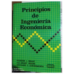 PRINCIPIOS DE INGENIERIA ECONOMICA