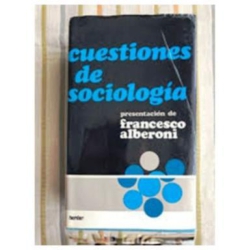 CUESTIONES DE SOCIOLOGIA 
